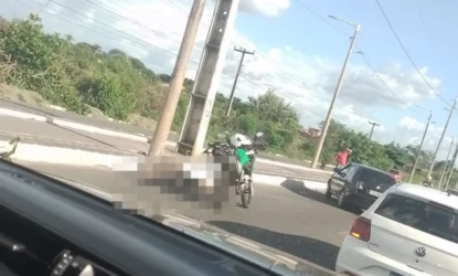 Acidente fatal com moto na avenida Henry Wall de Carvalho, Zona Sul de Teresina