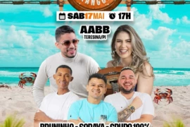 II Fest Caranguejo acontece dia 17 de maio na AABB Teresina com atrações para toda a família