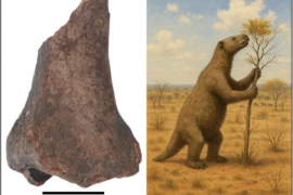 Pesquisa da Universidade Federal do Piauí identifica fóssil de preguiça-gigante no centro-norte do estado