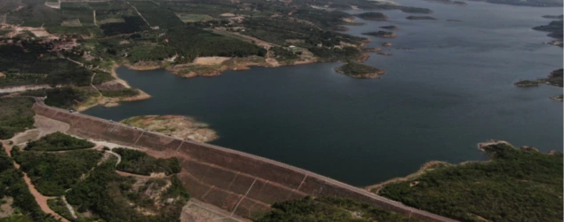 Semarh reforça monitoramento após aumento da vazão da Barragem Jaburu I, na divisa entre Ceará e Piauí