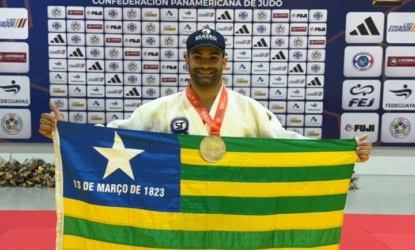 Judoca do Piauí conquista quinto ouro seguido no Pan-Americano com apoio estadual