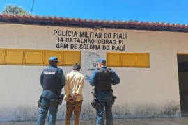 Suspeito de ameaçar a mãe é preso com arma de fogo no interior do Piauí