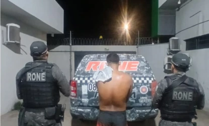 Suspeito é preso após tentar fugir com drogas e arma artesanal na zona Norte de Teresina