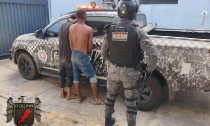 Dois homens são presos em flagrante após furto a estabelecimento comercial no Centro de Teresina