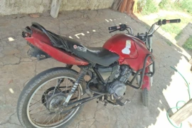 Homem é preso com motocicleta roubada e suspeita de embriaguez em Angical