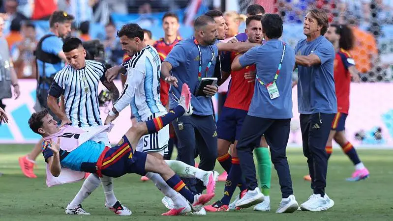 Fifa investiga Argentina após confusão na final da Copa do Mundo