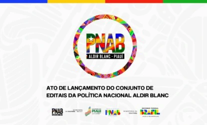 Secult lança Política Nacional Aldir Blanc de Fomento à Cultura no Piauí nesta sexta (1°)