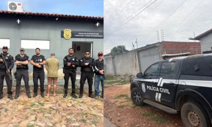 Condenado por tráfico é preso no interior do Piauí após tentar danificar celular