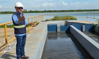 Estação de Parnaíba trata 306 mil litros de esgoto por hora