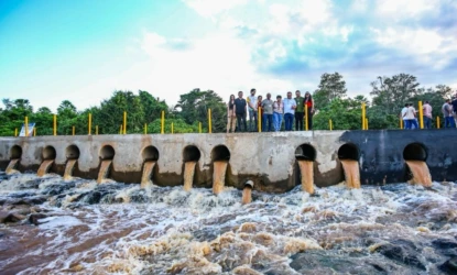 Nova passagem molhada fortalece mobilidade rural e beneficia famílias em Oeiras