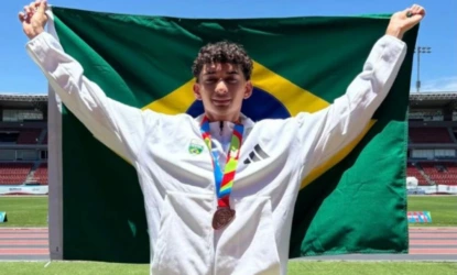 Piauiense conquista bronze no salto triplo em competição sul-americana no Panamá