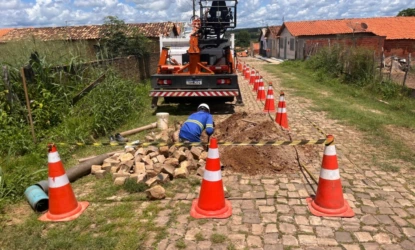 Obras no sistema de abastecimento ampliam acesso à água em Elesbão Veloso