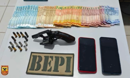 Operação da PM apreende arma, munições e veículos no Sul do Piauí