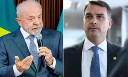 Quaest: Lula abre oito pontos sobre Flávio Bolsonaro em simulação de 2º turno