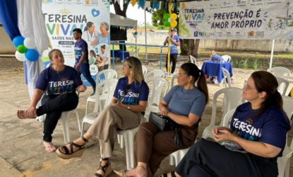 Teresina Viva oferece atendimentos de saúde e bem-estar na zona Leste neste sábado