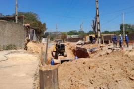 Interdição na Avenida Gil Martins é mantida para acelerar obras da galeria do São Pedro