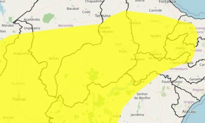 Oeiras registra maior temperatura do país e lidera ranking de calor no Brasil