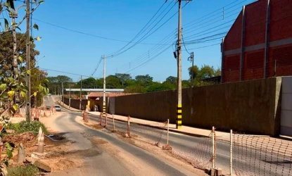 Obras mantêm trecho da Avenida Gil Martins interditado por cerca de 15 dias em Teresina
