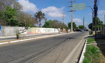 Obra da Galeria P-10 interdita trecho da Avenida Pedro Freitas por 60 dias