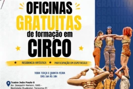 Teatro João Paulo II oferece oficinas gratuitas de circo em Teresina