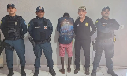 Homem é preso em Palmeirais por suspeita de descumprir medida protetiva
