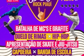 I Festival Pop Rock Piauí reúne música, esporte e cultura urbana em Teresina