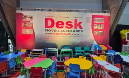 Desk destaca soluções em mobiliário escolar na 1ª Jornada de Educação Infantil em Teresina