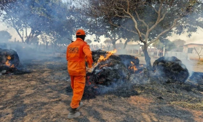 Bombeiros registram quase 6 mil ocorrências de incêndio no Piauí em 2026