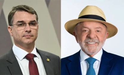Flávio Bolsonaro e Lula disputam segundo turno pela Presidência